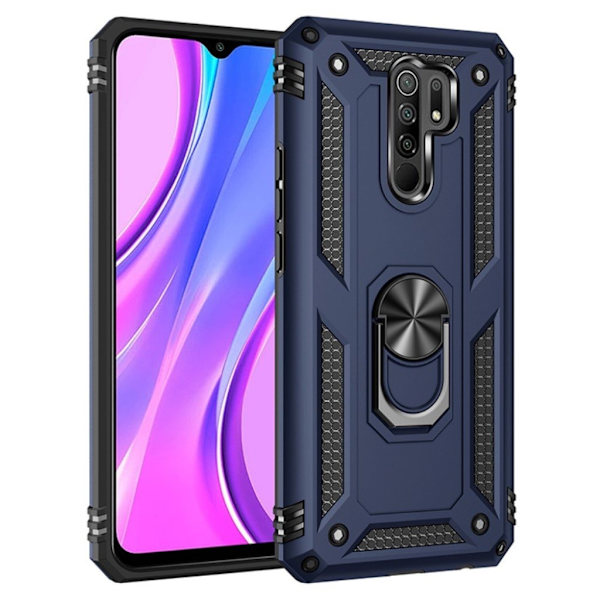 Bofink Combat Xiaomi Redmi 9 Etui - Blå Blue