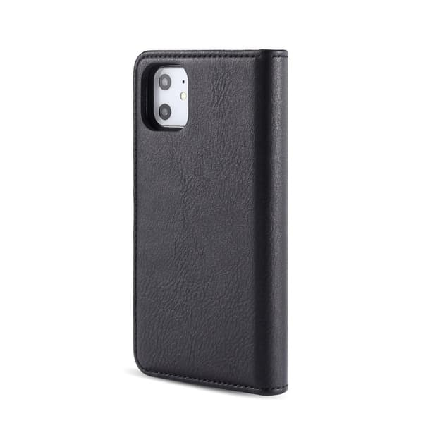 DG.MING iPhone 11 2-in-1 Wallet kotelot - Musta Black