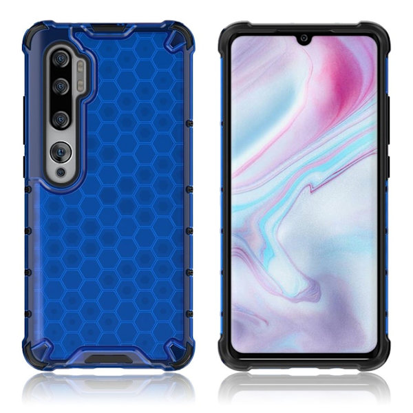 Bofink Honeycomb Xiaomi Mi CC9 Pro / Mi Note 10 cover – Blå Blue