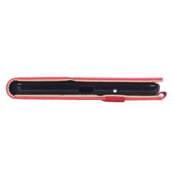 Lenovo Tab M8 Business Stil Lær Flippetui - Rød Red