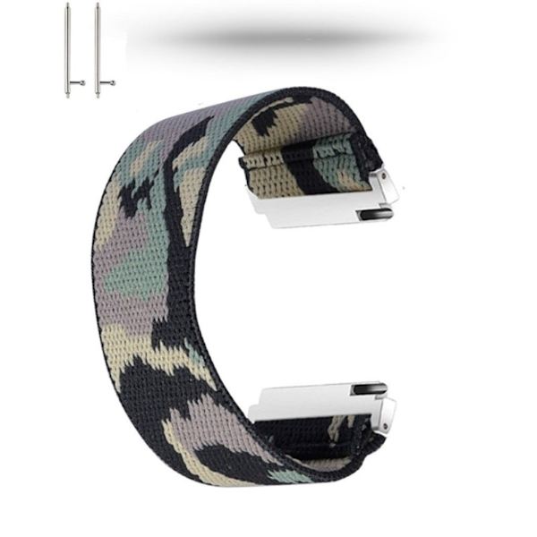 Farverig nylon-urrem til Huawei-ur - Mosaik Multicolor