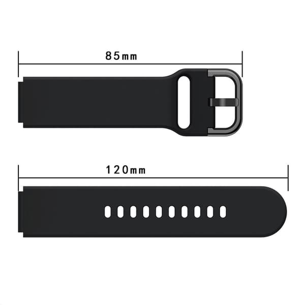 Huawei Watch Fit Mini / TalkBand B6 / B3 klokkerem i silikon - Hvit White