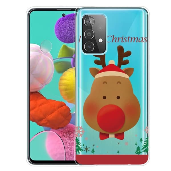Jul Samsung Galaxy A33 5G fodral - Renar Med Rosetter Röd