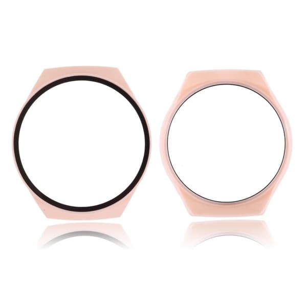 Huawei Watch GT 2e cool ramme med hærdet glas - Beige Brown