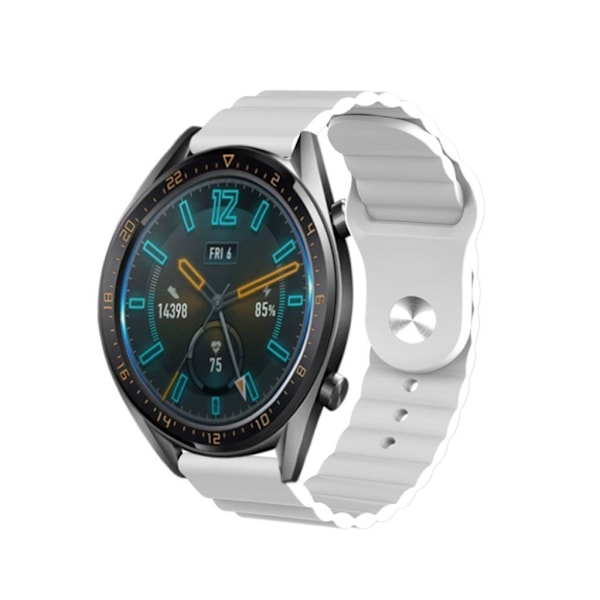 Silikoneurrem til Huawei og Amazfit - Hvid White
