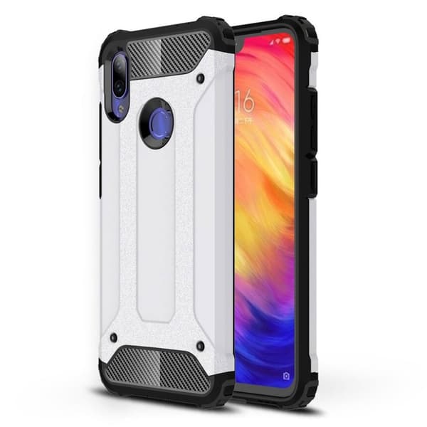 Armour Guard Xiaomi Redmi Note 7 / Xiaomi Redmi Note 7S / Xiaomi Redmi Note 7 Pro skal - Vit Vit