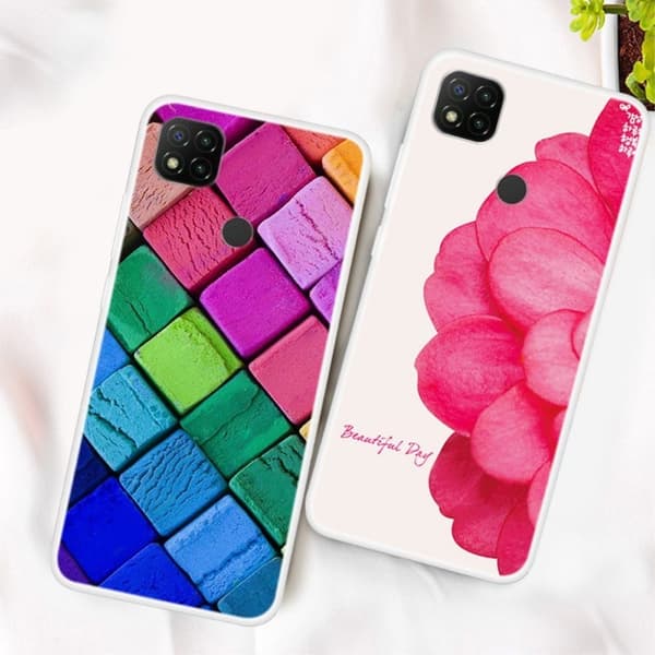 Deco Xiaomi Redmi 9C Etui - Pige / blomst Multicolor