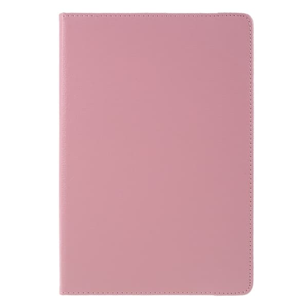 Sammenleggbart etui med Lichi-tekstur for Samsung Galaxy Tab S6 Lite - Rosa Pink