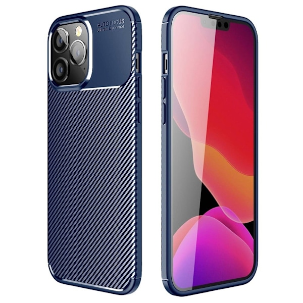 Carbon Shield iPhone 14 Pro Max skal - Blå Blå