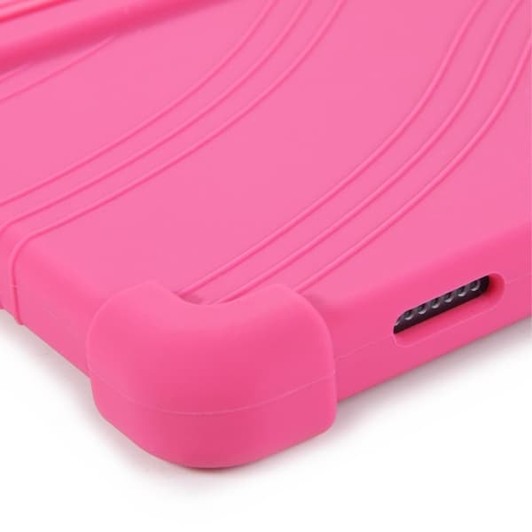 Lenovo Tab P11 silikonfodral med utdragbar kickstand - Ros Rosa