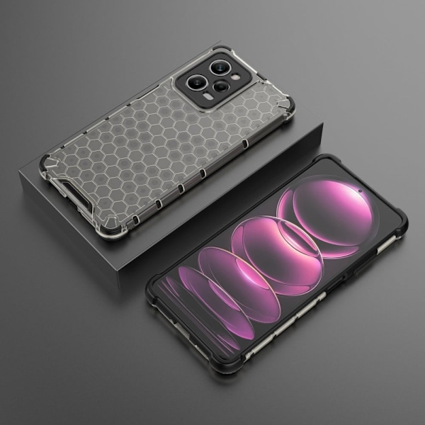 Bofink Honeycomb Xiaomi Redmi Note 12 Pro skal - Svart Svart