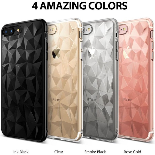 Ringke AIR PRISM för iPhone 7 PLUS/8 PLUS - Rök Svart Svart