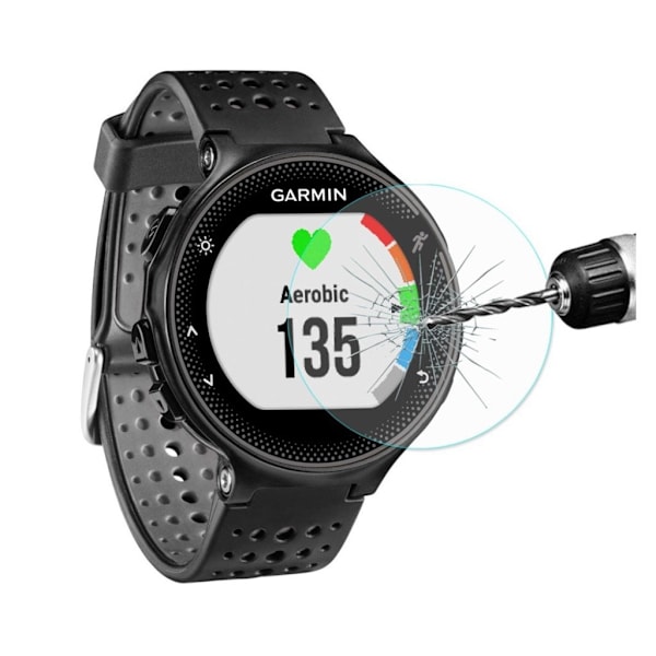 HAT PRINCE Garmin Forerunner 235 Härdat extra glas - Genomskinilgt Transparent