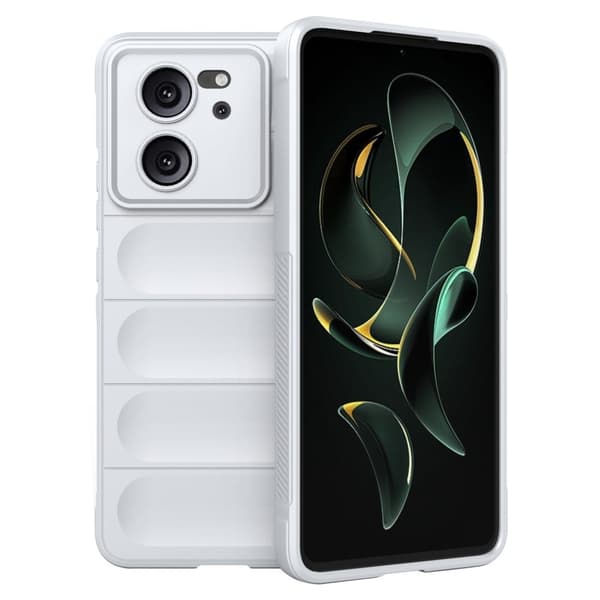 Blødt grebsformet cover til Xiaomi Redmi K60 Ultra - Hvid White