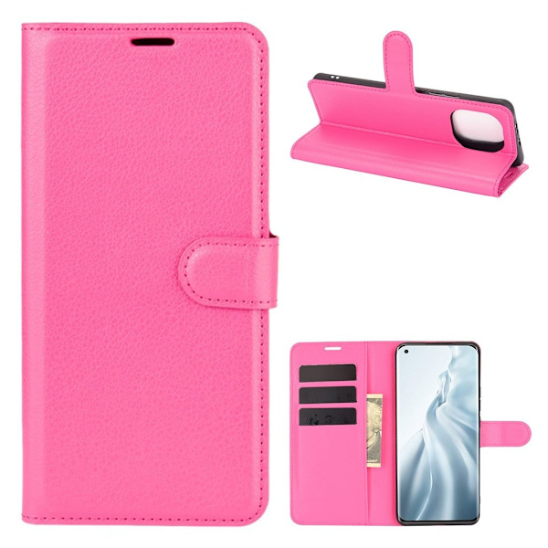 Classic Xiaomi Mi 11 Flippetui - Rose Pink