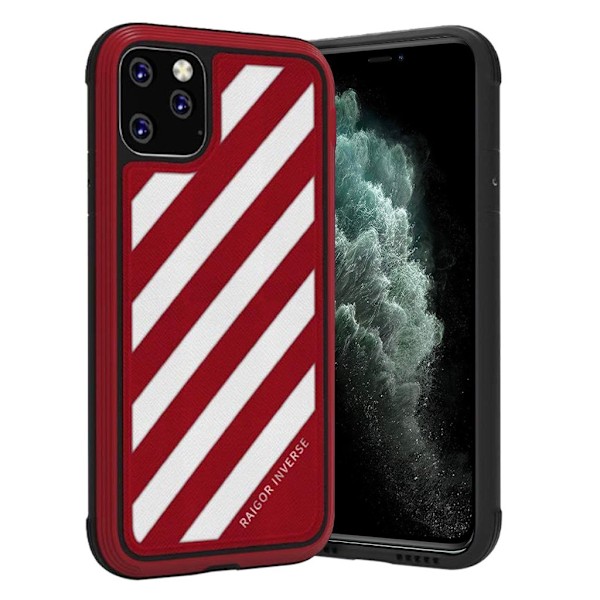Raigor Inverse Ryder Deksel For iPhone 11 Pro Max - Rød Red