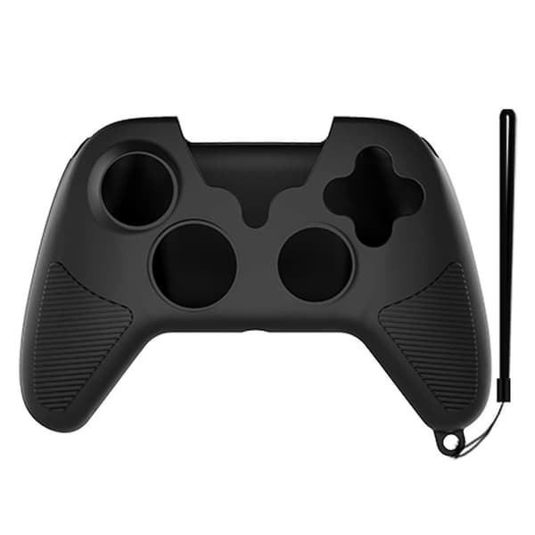Sony PlayStation 5 - PS5 V2 silikondeksel med stropp - Svart Black