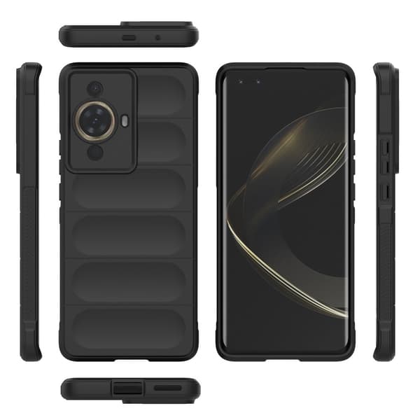 Deksel med mykt grep for Huawei Nova 11 Pro / Huawei Nova 11 Ultra - Hvit Silver grey