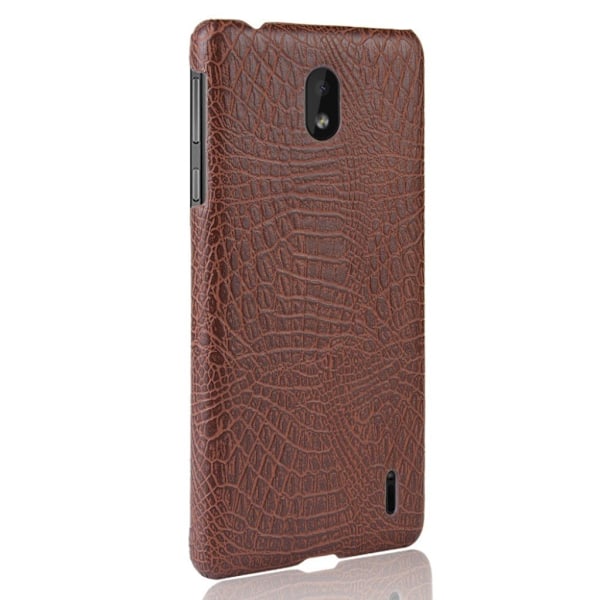 Croco Nokia 1 Plus skal - Brun Brun