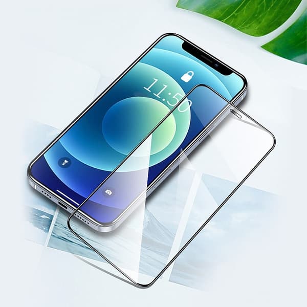 AMORUS ekstra stærk iPhone 16 Plus skærmbeskytter af glas Transparent