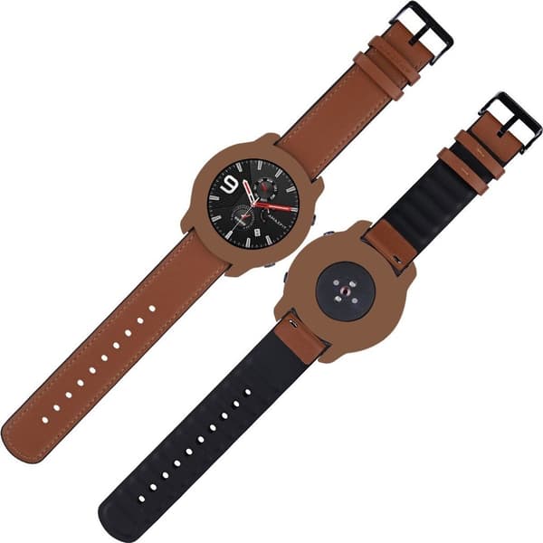 Amazfit GTR 42mm silikone bumper - Kaffe Brown