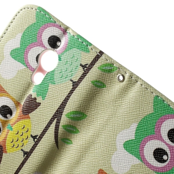 Moberg (Kolme Pöllöä) Motorola Moto G2 Nahkakotelo Multicolor