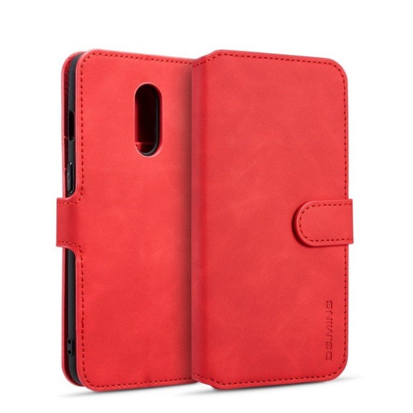 DG.MING OnePlus 7 Retro kotelot - Punainen Red