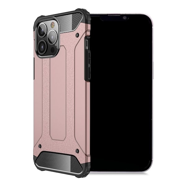 Armour Guard iPhone 13 Pro Max deksel - Rose Gull Pink