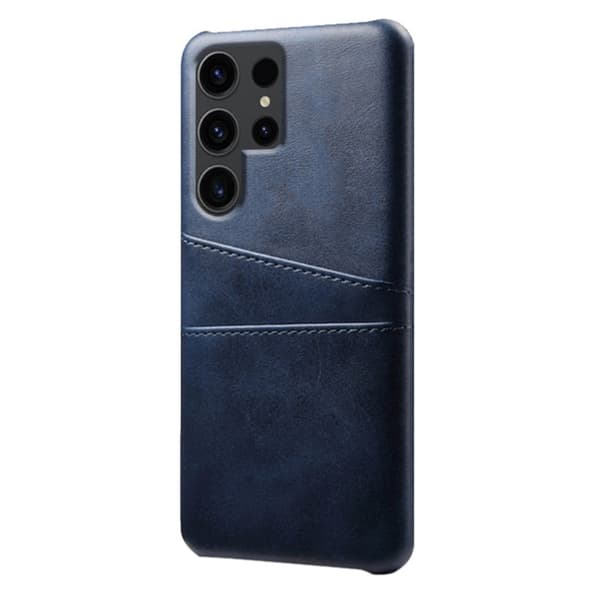 Dual Card Samsung Galaxy S24 Ultra cover - Blå Blue