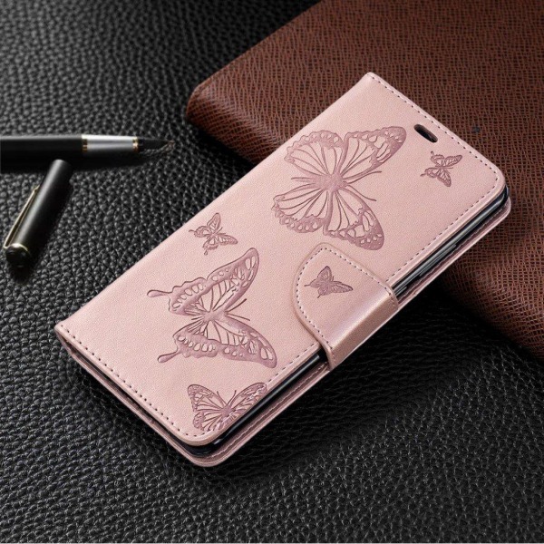 Butterfly Huawei P30 Pro kotelot - Pinkki Pink