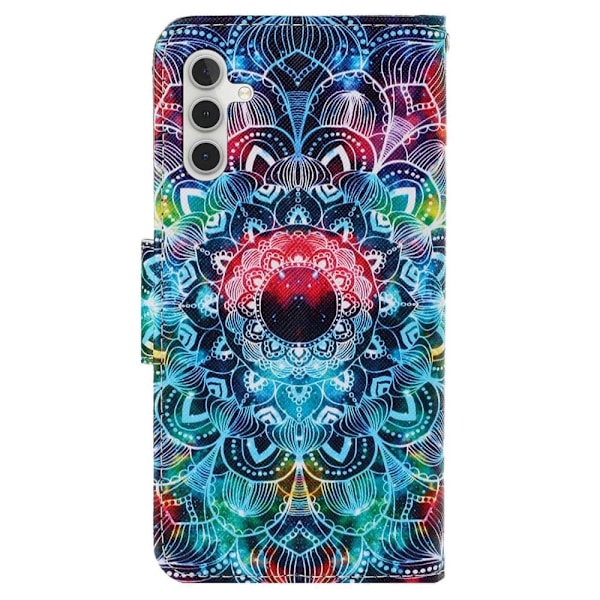 Wonderland Samsung Galaxy A14 Flip Etui - Mandala Multicolor