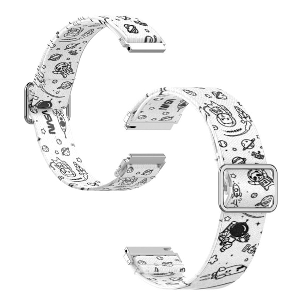 22mm Universal cool pattern watch band - Universe Vit