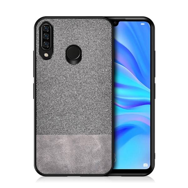Berlin Honor 20 Lite cover - Mørkegrå / Klud Silver grey