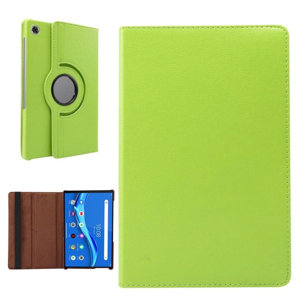 Lenovo Tab M10 FHD Plus 360 degree litchi texture leather case - Green