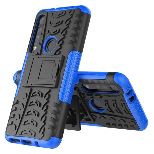 Offroad etui - Motorola Moto G8 Play - Blå Blue