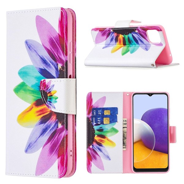 Wonderland Samsung Galaxy A22 5G fodral -Flerfärgad multifärg