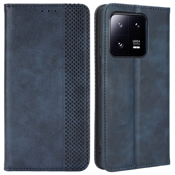Bofink Vintage Xiaomi 13 Læretui - Blå Blue