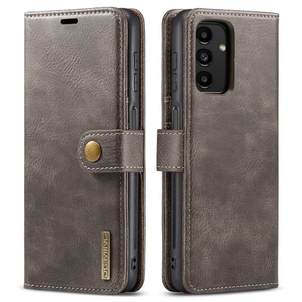 DG.Ming Samsung Galaxy A13 4G 2-in-1 Pung Etui - Grå Silver grey