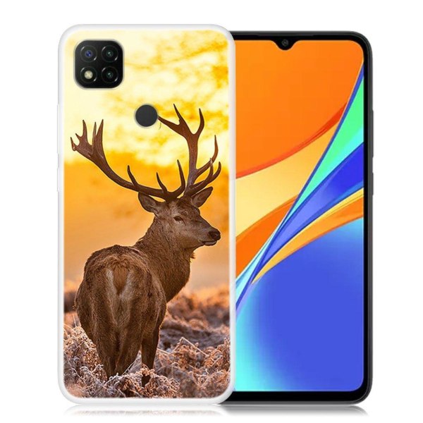 Deco Xiaomi Redmi 9C skal - Älg Brun