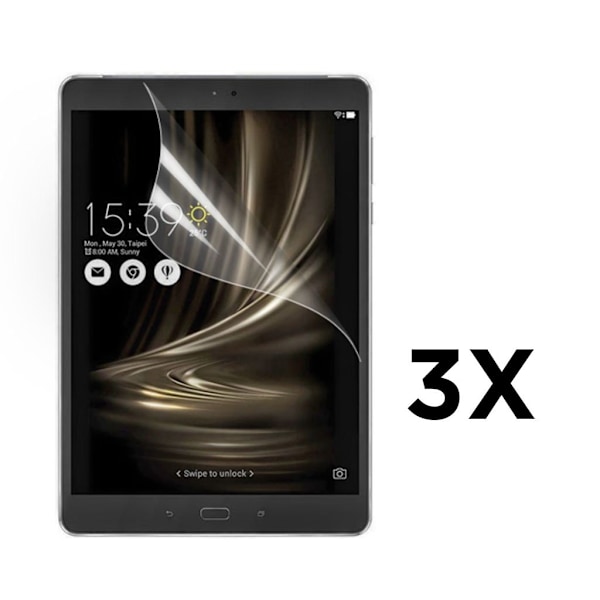 Klar LCD Skärmskydd till ASUS Zenpad 3S 10 - 3-pack Transparent