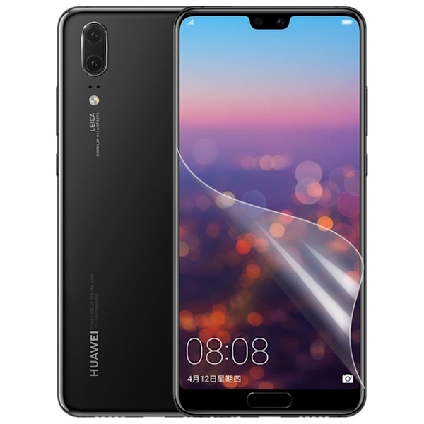 Ultra-klart Huawei P20 skärmskydd Vit