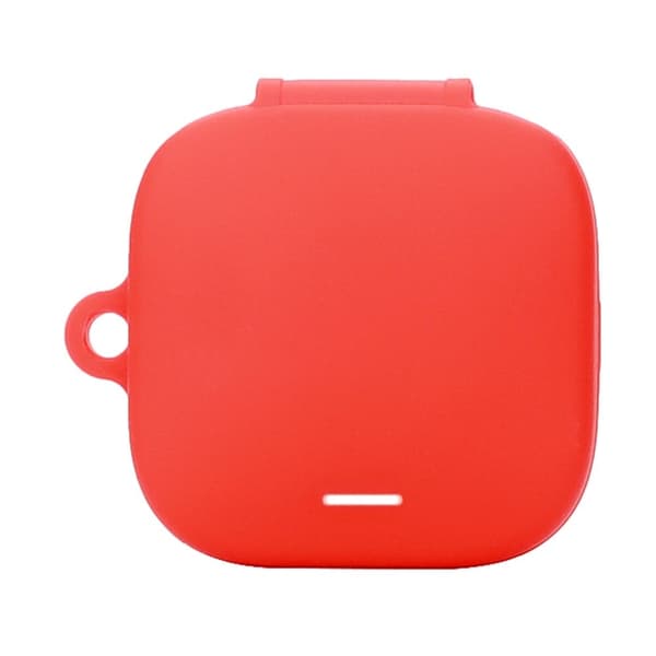 Xiaomi Redmi Buds 6 Active Silikonisuojus Bluetooth-kuulokkeiden holkki, jossa on kadonnut solki - Punainen Red