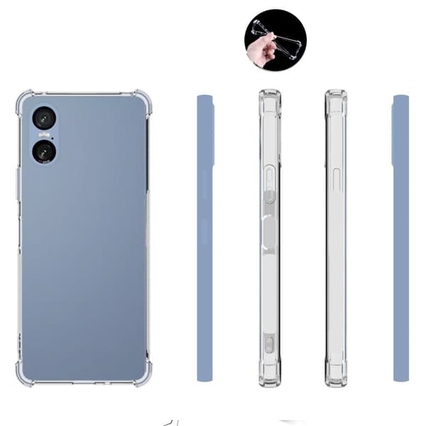 Lux-Case Airbag-deksel for Sony Xperia 5 VI Transparent