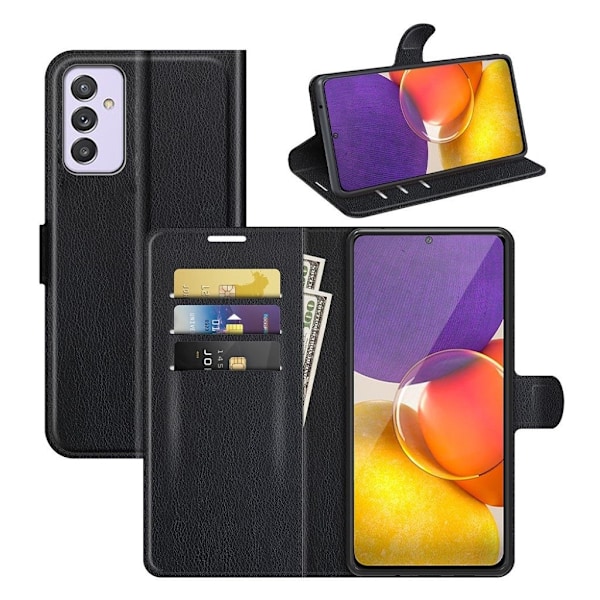 Classic Samsung Galaxy Quantum 2 Flippetui - Svart Black