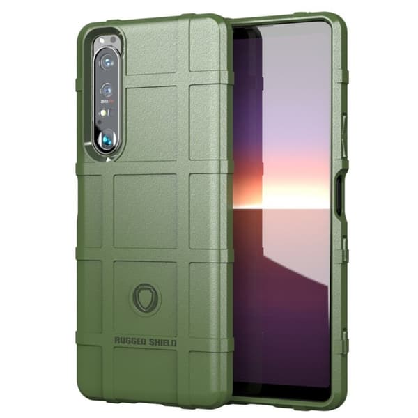 Rugged Shield case - Sony Xperia 1 III - Grøn Green