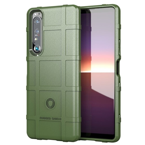 Rugged Shield Sony Xperia 1 III kotelot - Vihreä Green