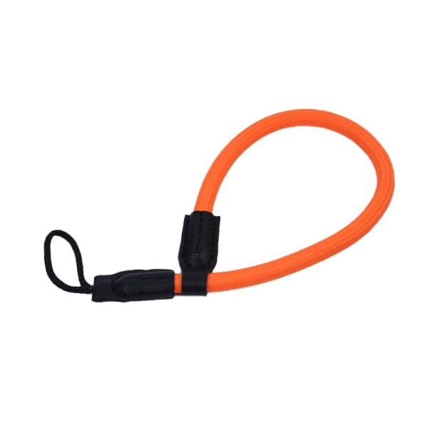 Nylon DSLR camera strap for Sony and Canon cameras - Orange Orange