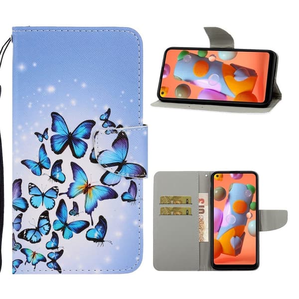 Wonderland Samsung Galaxy A21 fodral -Blå Blå