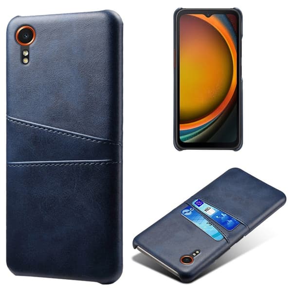 Dual Card Samsung Galaxy Xcover 7 cover - Blå Blue