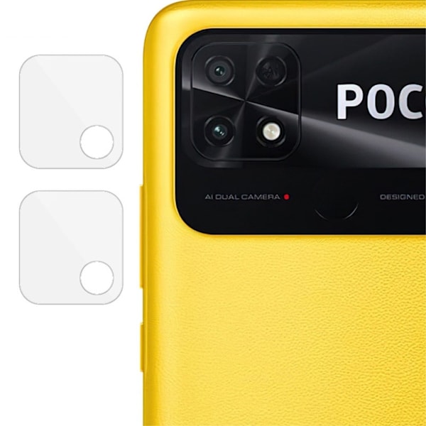Erittäin kirkas Xiaomi Poco C40 näytönsuojus Transparent